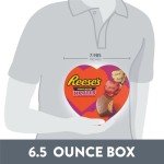 REESE'S Milk Chocolate Peanut Butter Hearts, 6.5 oz