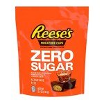 REESE'S Zero Sugar Mini Chocolate Peanut Butter Cups