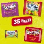 Halloween Gummies & Skittles Variety Pack, 35pcs