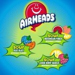 Airheads Sour Assorted Candy Bars - 9 Count