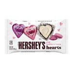 HERSHEY'S Pink Cookies 'n' Creme Hearts, 8.8 oz
