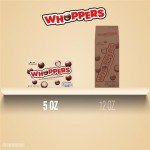 WHOPPERS Malted Milk Balls Candy – 5 oz Box