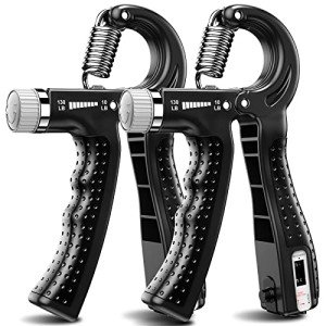 Adjustable Hand Grip Strengtheners - 2 Pack