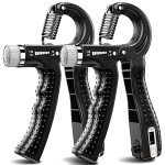 Adjustable Hand Grip Strengtheners - 2 Pack