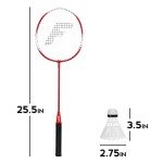 Franklin Sports Badminton Racket and Birdie Set