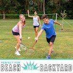 Franklin Sports Badminton Racket and Birdie Set