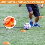 GoSports Agility Training Cones - 20 Pack