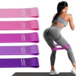 Set of 5 Resistance Loop Bands for Fitness