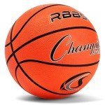 Mini Heavy-Duty Rubber Basketball - Size 3, Orange