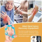 Hand Grip Strengthener & Finger Exerciser Set