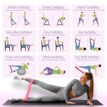 Set of 5 Resistance Loop Bands for Fitness