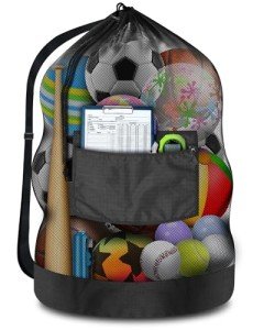 Extra Large Drawstring Soccer Ball Net Bag