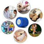 12-Pack Self-Adhesive Athletic Bandage Wraps