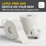 Easy Tear Athletic Tape - Strong Adhesion, 4 Pack