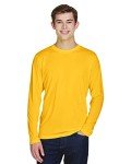 Team 365 Men's Zone Performance Long-Sleeve T-Shirt S SP ATHLETIC GOLD