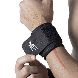 HiRui 2 Pack Adjustable Wrist Support Straps