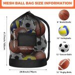 Extra Large Mesh Sports Ball Storage Bag