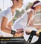 HiRui 2 Pack Adjustable Wrist Support Straps