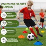35-Piece Agility Cones Set for Training