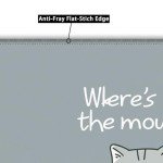 Flodirise Non-Slip Mouse Pad Gaming Mouse Pad Small Mousepad for Computer, Laptop, Gamer, Cat Pattern, 8x10 inch