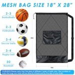 Lightweight Mesh Sports Bag with Drawstring Closure