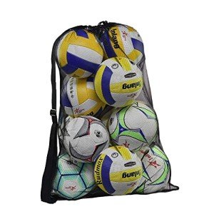 Heavy Duty Mesh Ball Bag with Adjustable Strap