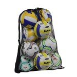 Heavy Duty Mesh Ball Bag with Adjustable Strap