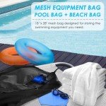 Lightweight Mesh Sports Bag with Drawstring Closure