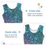 Sparkly Girls' Gymnastics Leotard Outfit – Diamond 02