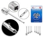 12-Pack Inflatable Ball Pump Needles Set