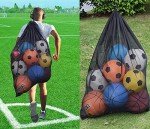 Heavy Duty Mesh Ball Bag with Adjustable Strap