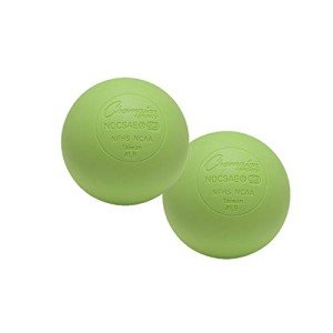 Colored Lacrosse Balls - Green, Official Size, 2 Pack