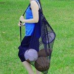 Heavy Duty Mesh Ball Bag with Adjustable Strap