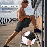 Men's 2-in-1 Lightweight Running Shorts with Pockets