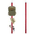 Portable Hockey Gear Drying Rack with Hooks