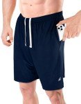 NY Threads Men's Athletic Shorts Quick Dry Loose-Fit Lightweight Running Workout Gym Shorts with Pockets, XX-Large, Navy