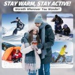 Rechargeable Hand Warmers - 2 Pack USB Gift
