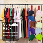 Portable Hockey Gear Drying Rack with Hooks