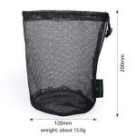 5-Pack Nylon Mesh Drawstring Bags for Sports