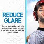 Customizable Eye Black Stickers for Kids - White Pencil