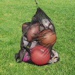 Extra Large Mesh Sports Ball Bag with Strap
