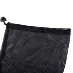 5-Pack Nylon Mesh Drawstring Bags for Sports