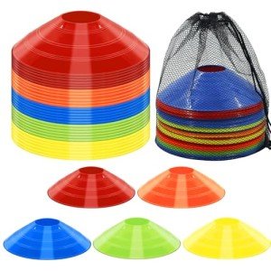 30 Pcs Colorful Training Disc Cones Set