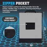 Adjustable Mesh Laundry Ball Bag – Holds Sports Gear