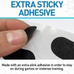 Customizable Eye Black Stickers for Kids - White Pencil