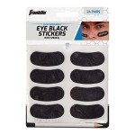 Customizable Eye Black Stickers for Kids - White Pencil