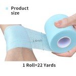 Pink Prewrap Tape for Sports and Hair – 3 Rolls
