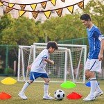 30 Pcs Colorful Training Disc Cones Set