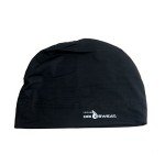 Men's Black Full Coverage Skull Caps - Dri Sweat