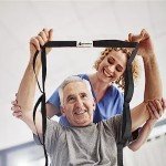 Yoga Stretch Strap with Loops for Therapy & Fitness